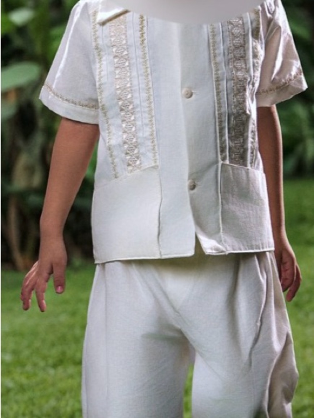 Toddler Boy Guayabera Set 3T